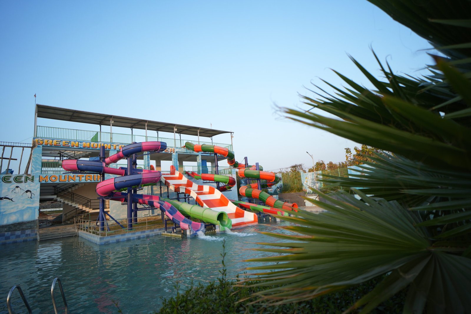 Dive into fun at our waterpark!